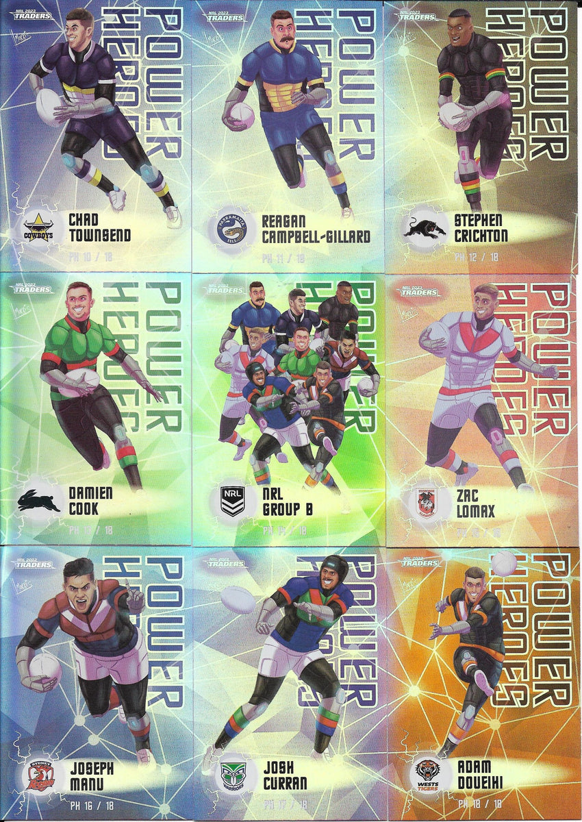 2023 NRL Titanium Pearl Silver - P081 - North Queensland Cowboys Check –  Dave and Jazzy's Collectables