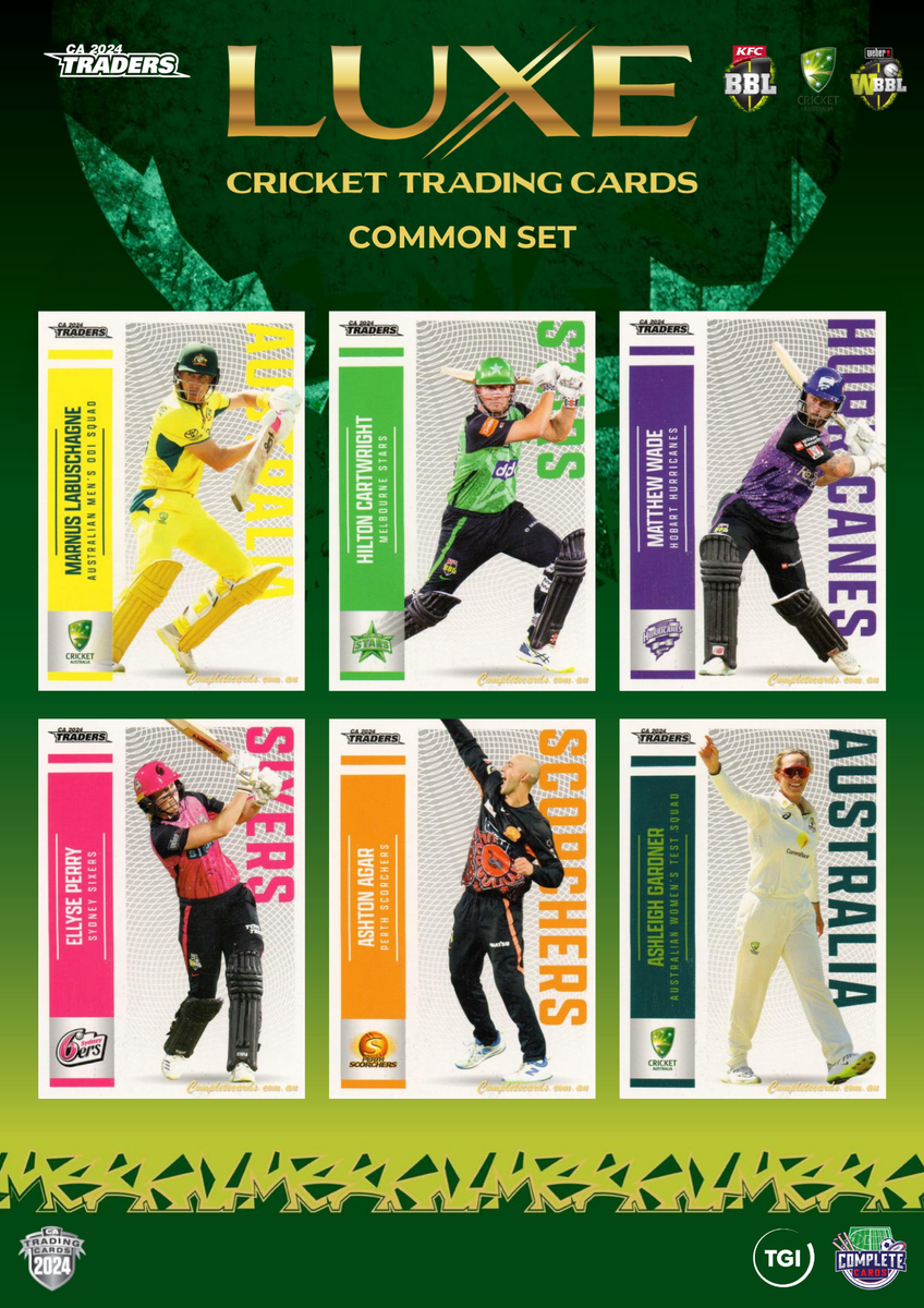 rare cricket cards 2024-25 Cricket Luxe