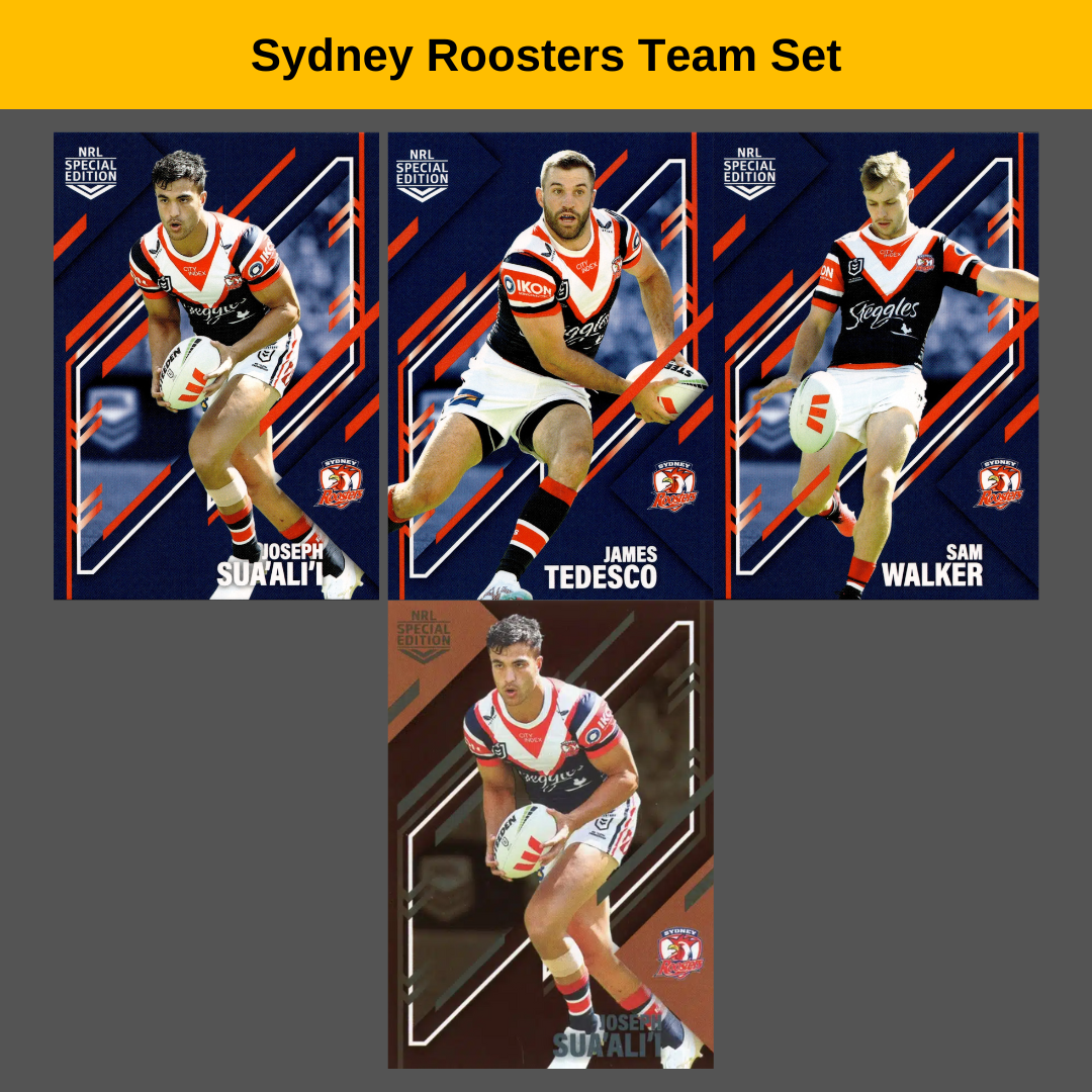 2023 NRL Rivalry Sydney Roosters Team Set Dave and Jazzy's Collectables