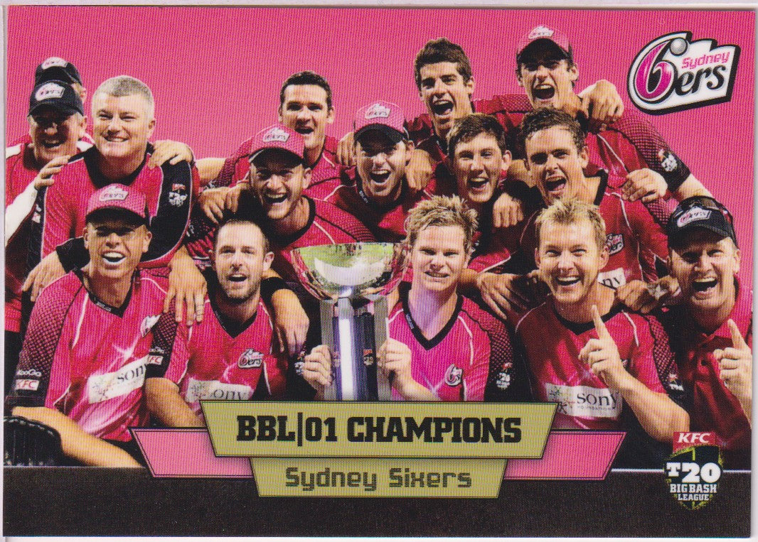 Sydney Sixers on X: Want to own a signed Sydney Sixers playing