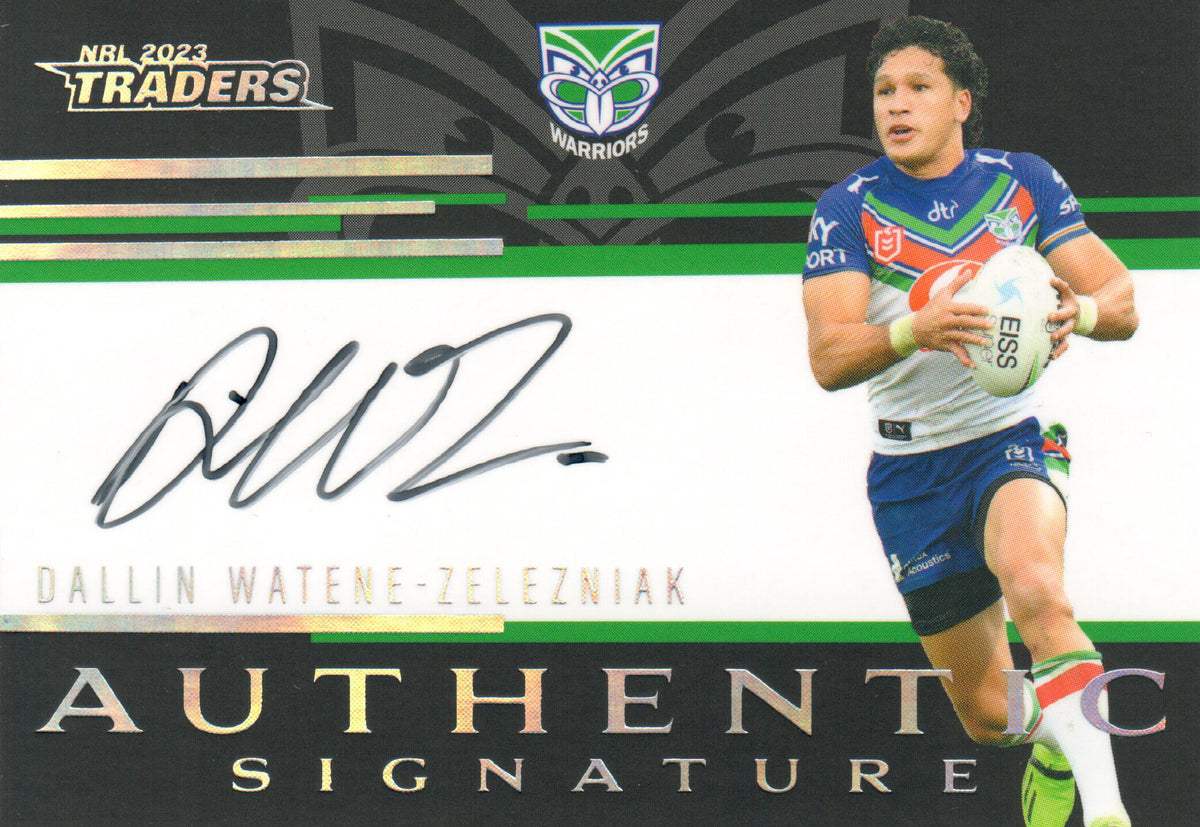 2023 NRL Titanium Authentics Signature Black ASB 15 Dallin