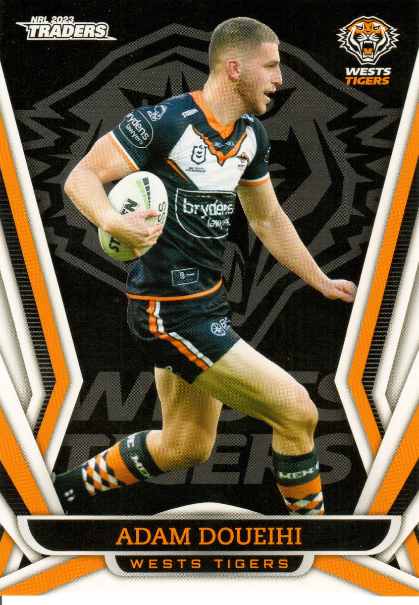 2023 NRL TRADERS TITANIUM - 10 CARD 'PEARL SPECIALS' WESTS TIGERS