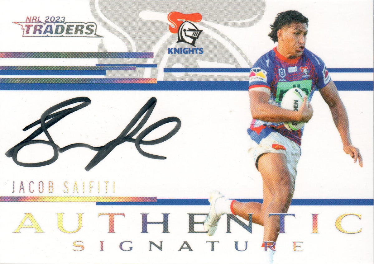 2023 Titanium - Authentics Signature White – Dave and Jazzy's Collectables
