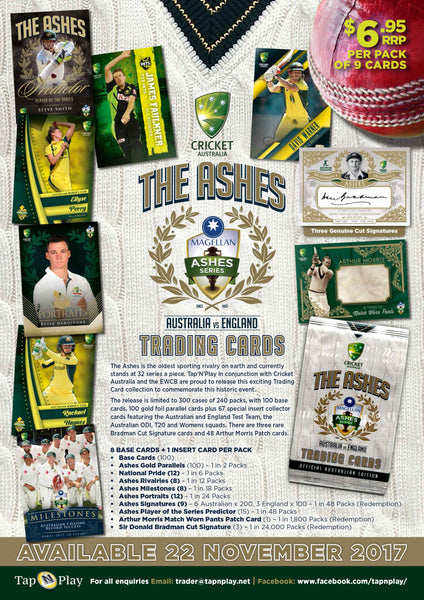 2017-18 Cricket The Ashes Tap 'N' Play Box