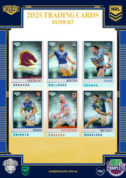 2025 NRL Elite - Silver Set