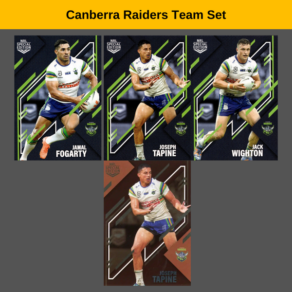 2023 NRL Rivalry Canberra Raiders Team Set