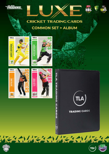 2024-25 Cricket Luxe - Common Set + Album