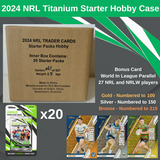 2024 NRL Titanium Hobby Mini Starter Pack Case + FREE SHOW CARD