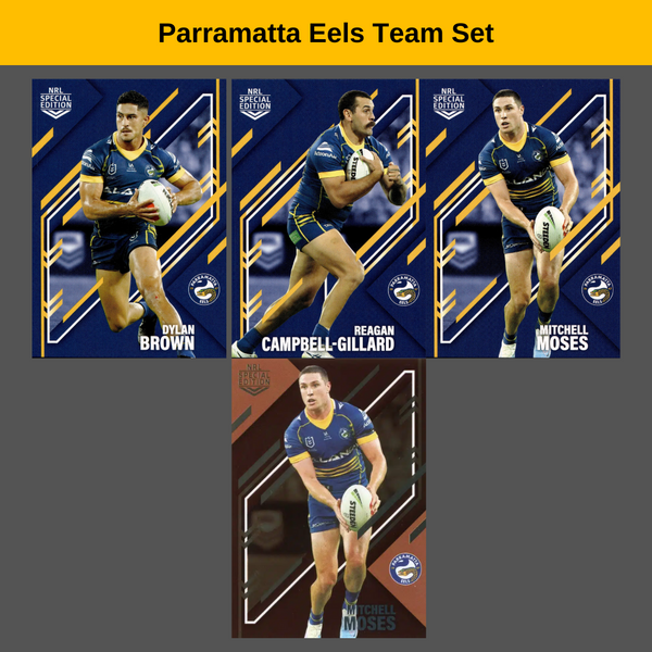 2023 NRL Rivalry Parramatta Eels Team Set