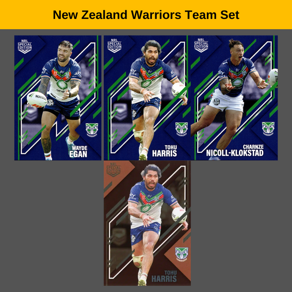 2023 NRL Rivalry Warriors Team Set