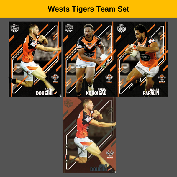 2023 NRL Rivalry Wests Tigers Team Set