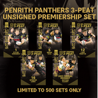 PRE SALE - 2023 NRL Premiers Un-Signed Collectors Set - Penrith Panthers