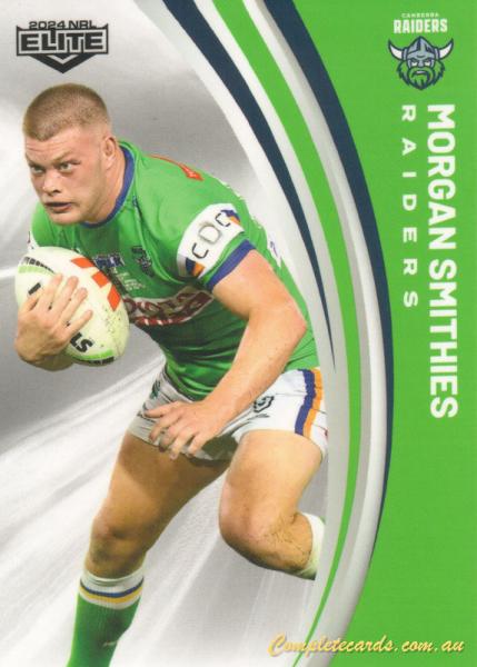 2024 NRL Elite - Common - 015 - Morgan Smithies - Canberra Raiders