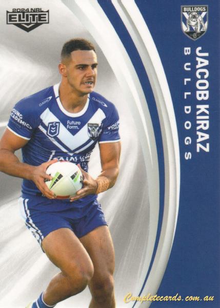 2024 NRL Elite - Common - 025 - Jacob Kiraz - Canterbury-Bankstown Bulldogs