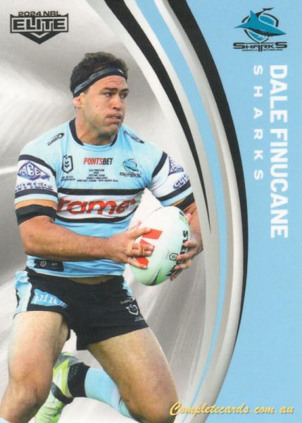 2024 NRL Elite - Common - 030 - Dale Finucane - Cronulla-Sutherland Sharks