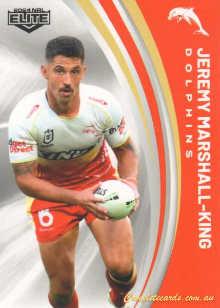 2024 NRL Elite - Common - 044 - Jeremy Marshall-King - Dolphins