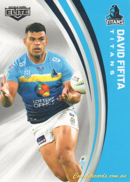 2024 NRL Elite - Common - 051 - David Fifita - Gold Coast Titans