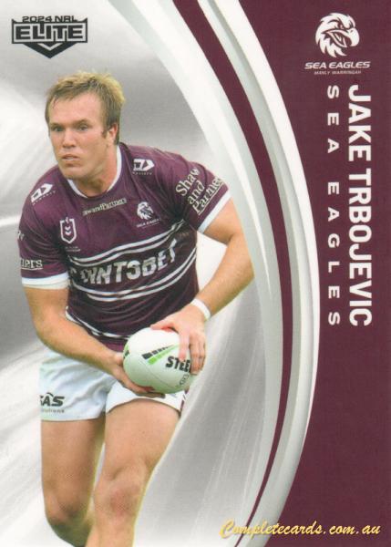 2024 NRL Elite - Common - 062 - Jake Trbojevic - Manly-Warringah Sea Eagles