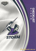 2024 NRL Elite - Common - 064 - Storm Checklist - Melbourne Storm