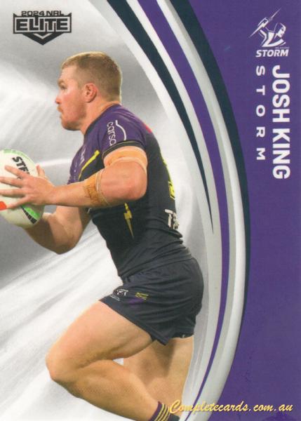 2024 NRL Elite - Common - 068 - Josh King - Melbourne Storm