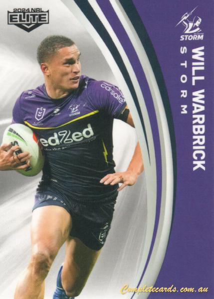 2024 NRL Elite - Common - 072 - Will Warbrick - Melbourne Storm