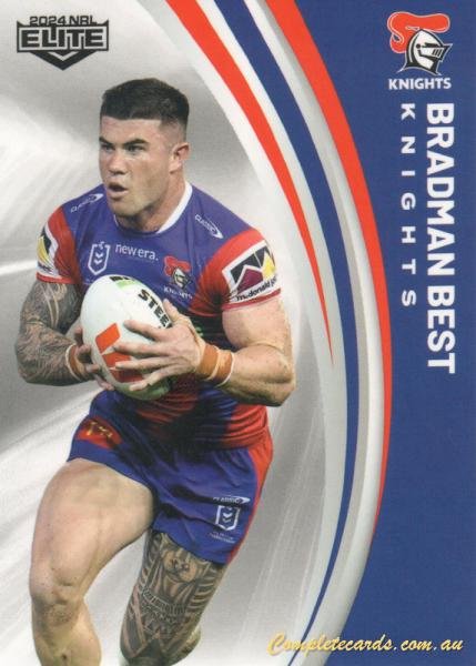 2024 NRL Elite - Common - 074 - Bradman Best - Newcastle Knights