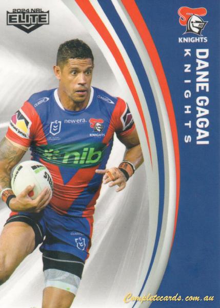 2024 NRL Elite - Common - 077 - Dane Gagai - Newcastle Knights