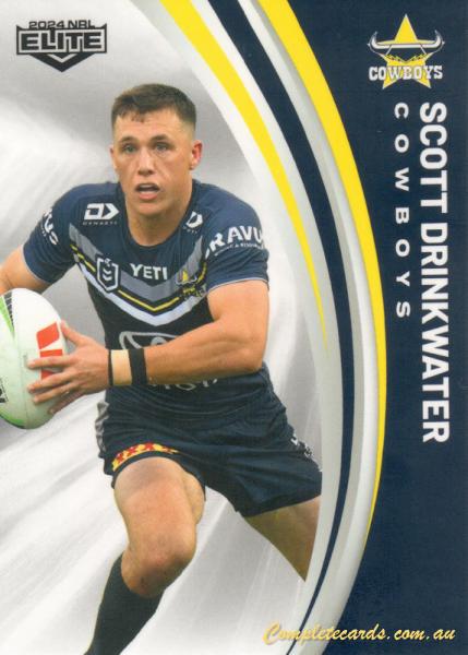 2024 NRL Elite - Common - 085 - Scott Drinkwater - North Queensland Cowboys