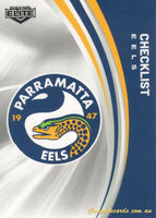 2024 NRL Elite - Common - 091 - Eels Checklist - Parramatta Eels