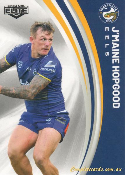 2024 NRL Elite - Common - 095 - J'maine Hopgood - Parramatta Eels