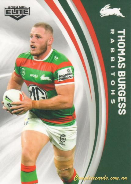 2024 NRL Elite - Common - 110 - Thomas Burgess - South Sydney Rabbitohs