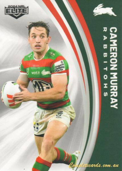 2024 NRL Elite - Common - 115 - Cameron Murray - South Sydney Rabbitohs