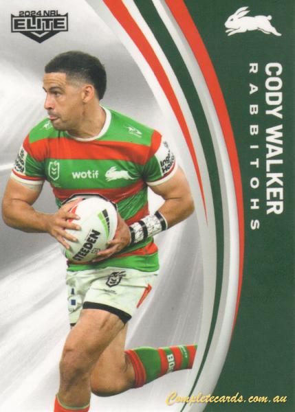 2024 NRL Elite - Common - 116 - Cody Walker - South Sydney Rabbitohs