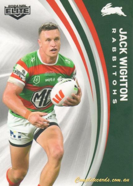 2024 NRL Elite - Common - 117 - Jack Wighton - South Sydney Rabbitohs