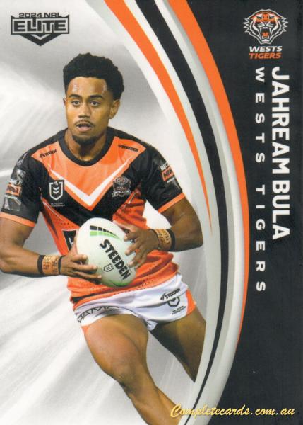 2024 NRL Elite - Common - 147 - Jahream Bula - Wests Tigers