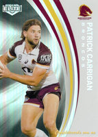 2024 NRL Elite - Pearl Silver - P 002 - Patrick Carrigan - Brisbane Broncos