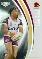 2024 NRL Elite - Pearl Silver - P 005 - Ezra Mam - Brisbane Broncos