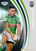 2024 NRL Elite - Pearl Silver - P 011 - Jamal Fogarty - Canberra Raiders