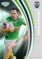 2024 NRL Elite - Pearl Silver - P 014 - Jordan Rapana - Canberra Raiders