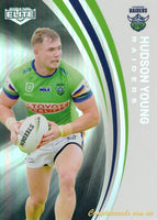 2024 NRL Elite - Pearl Silver - P 018 - Hudson Young - Canberra Raiders