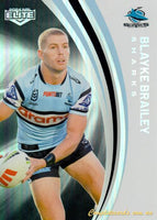 2024 NRL Elite - Pearl Silver - P 029 - Blayke Brailey - Cronulla-Sutherland Sharks