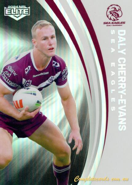 2024 NRL Elite - Pearl Silver - P 057 - Daly Cherry-Evans - Manly-Warringah Sea Eagles