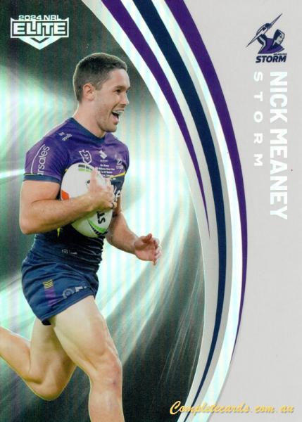 2024 NRL Elite - Pearl Silver - P 069 - Nick Meaney - Melbourne Storm
