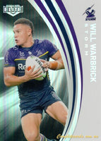 2024 NRL Elite - Pearl Silver - P 072 - Will Warbrick - Melbourne Storm
