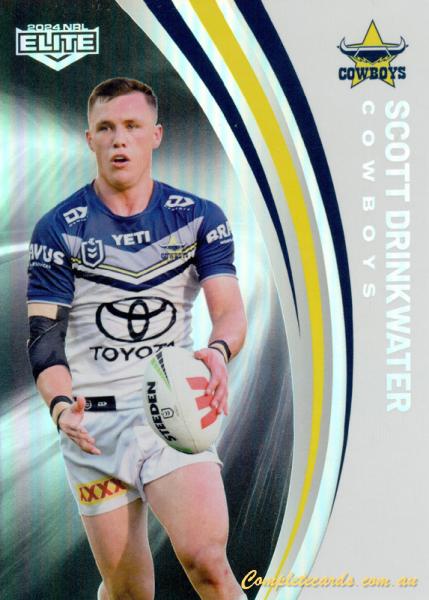 2024 NRL Elite - Pearl Silver - P 085 - Scott Drinkwater - North Queensland Cowboys