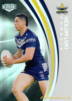 2024 NRL Elite - Pearl Silver - P 087 - Heilum Luki - North Queensland Cowboys