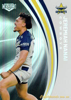 2024 NRL Elite - Pearl Silver - P 088 - Jeremiah Nanai - North Queensland Cowboys