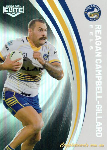 2024 NRL Elite - Pearl Silver - P 093 - Reagan Campbell-Gillard - Parramatta Eels