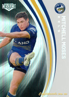 2024 NRL Elite - Pearl Silver - P 096 - Mitchell Moses - Parramatta Eels