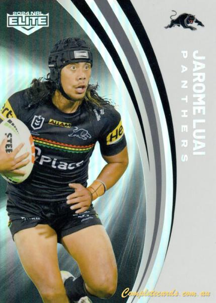 2024 NRL Elite - Pearl Silver - P 104 - Jarome Luai - Penrith Panthers